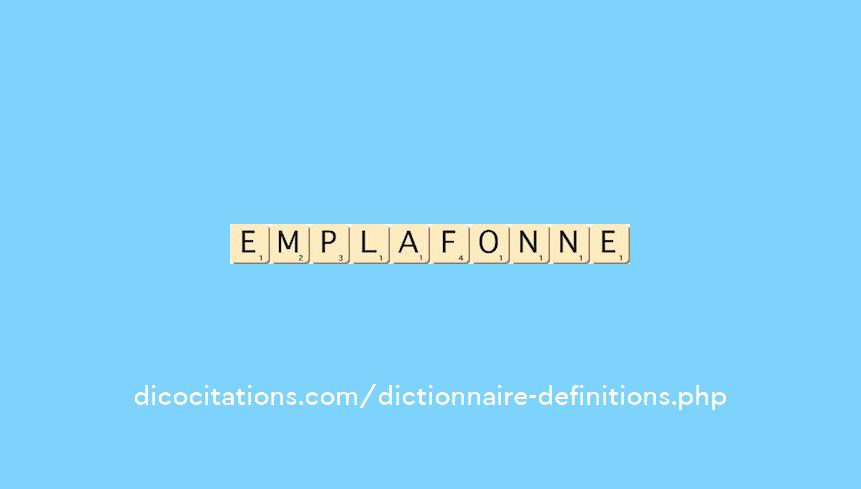 emplafonne emplafonne
