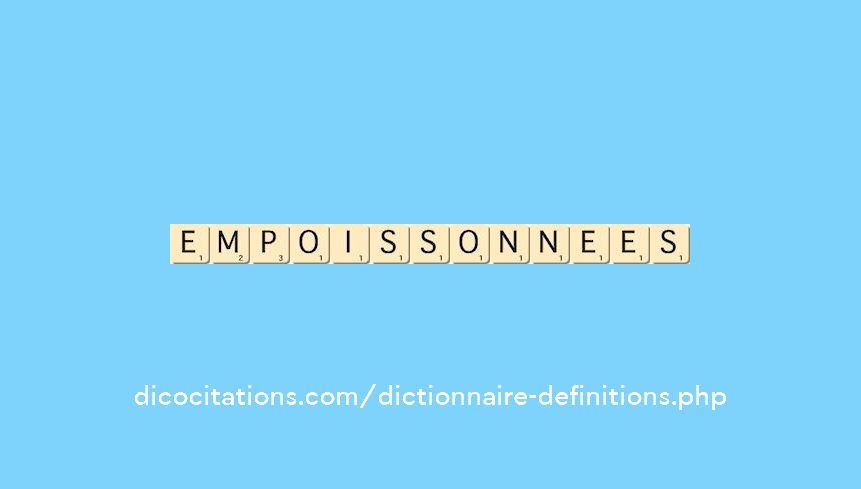 empoissonnees