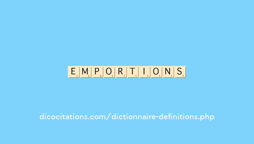 emportions emportions