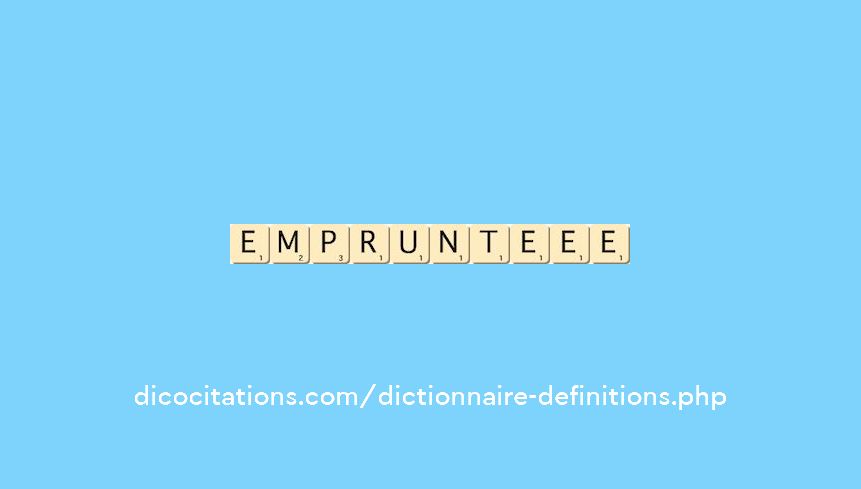 emprunte--ee