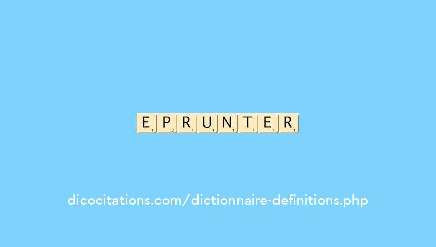 emprunter
