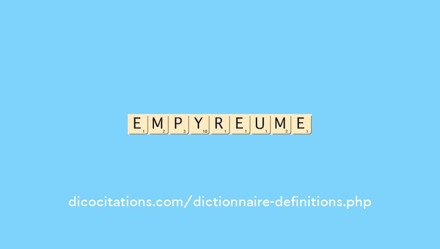 empyreume