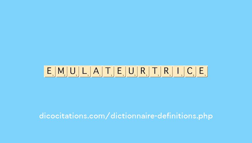emulateur--trice