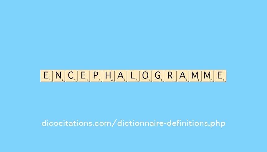encephalogramme encephalogramme