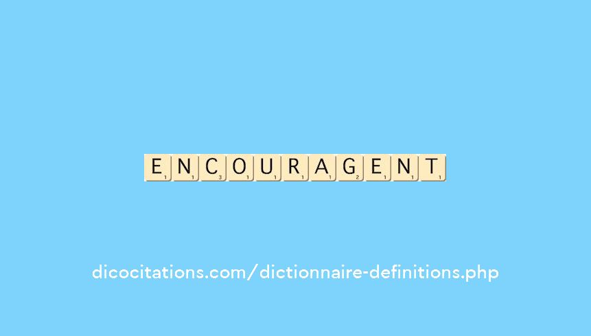 encouragent encouragent