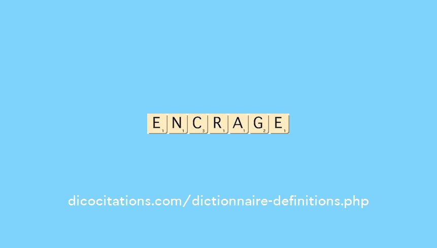 encrage encrage