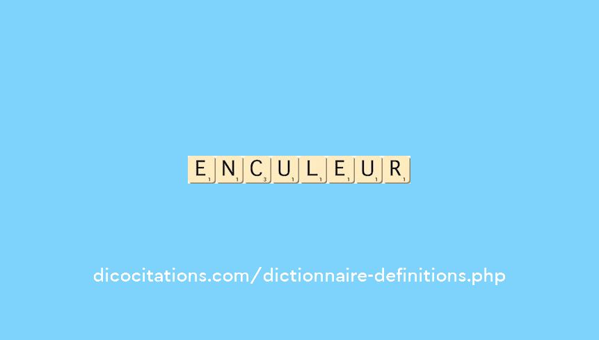 enculeur enculeur