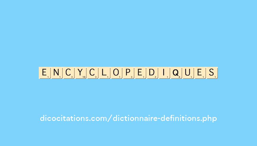 encyclopediques