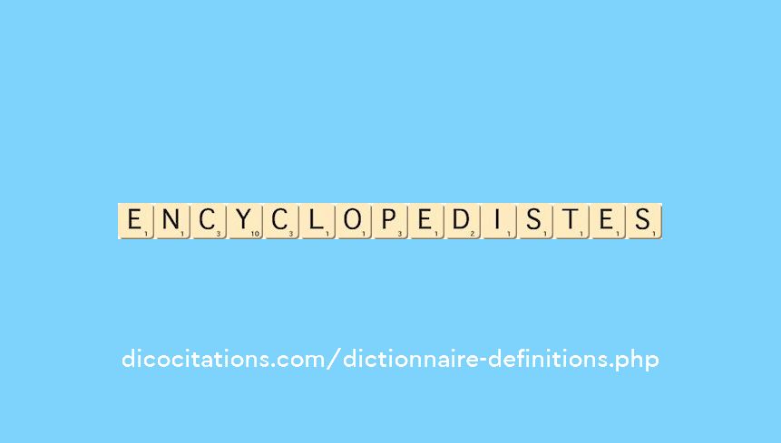 encyclopedistes encyclopedistes