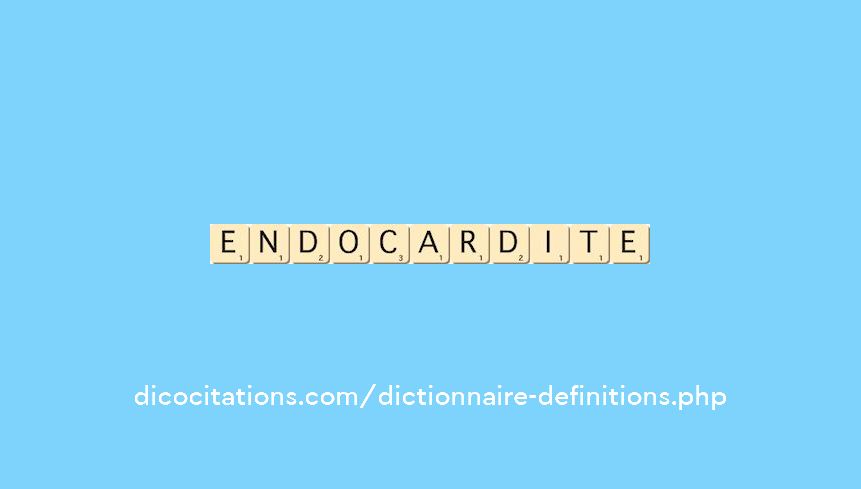 endocardite endocardite