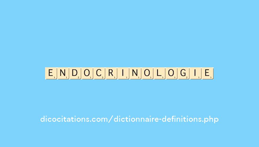 endocrinologie endocrinologie