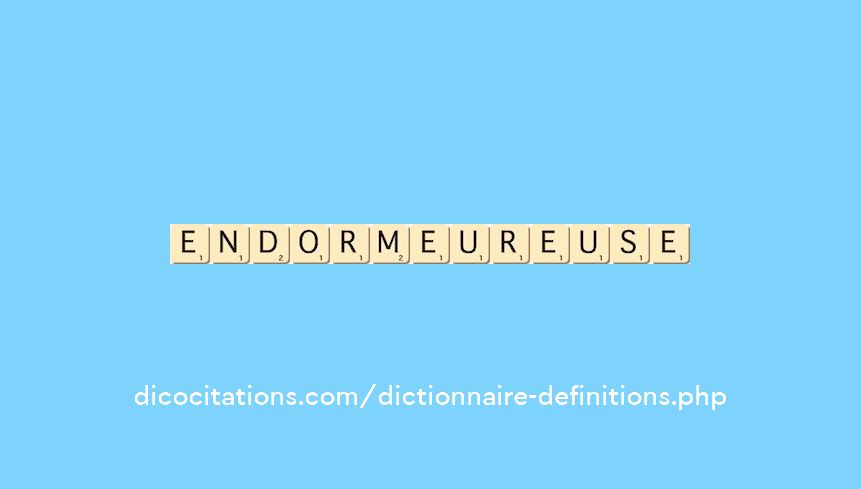 endormeur--euse