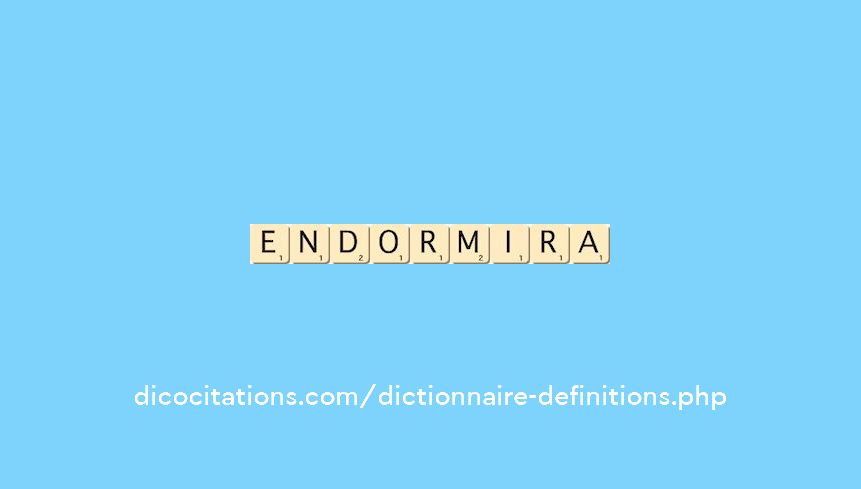 endormira endormira