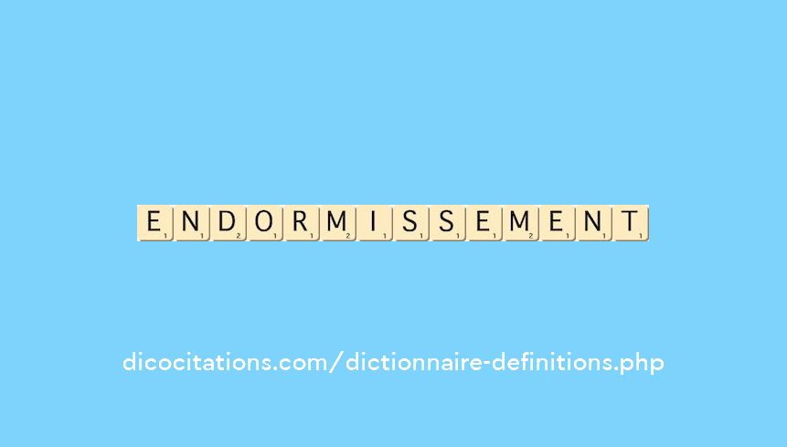 endormissement endormissement