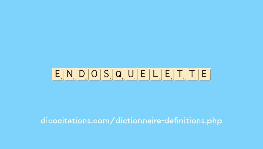 endosquelette endosquelette