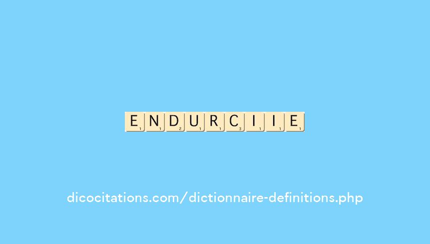 endurci--ie