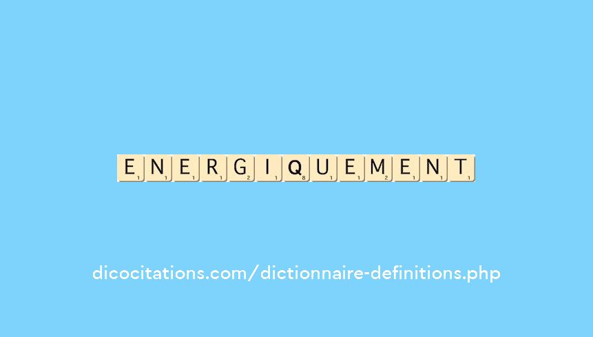 energiquement energiquement