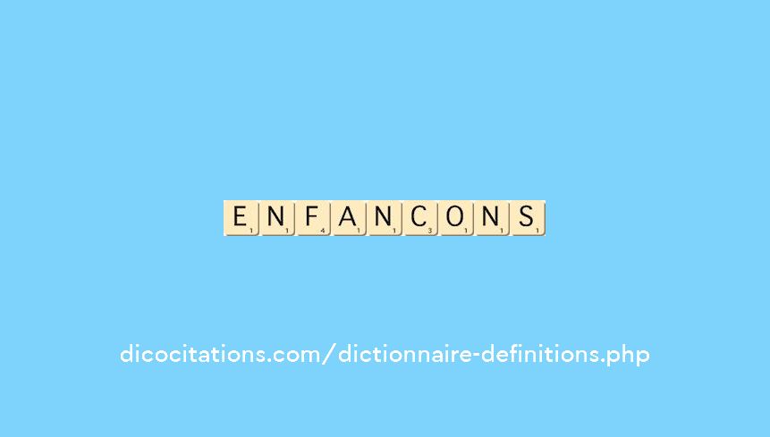 enfancons enfancons