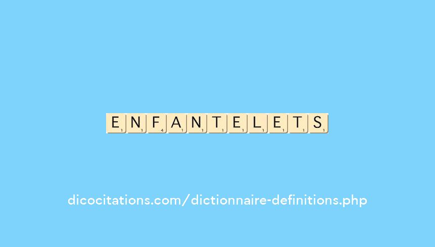 enfantelets enfantelets