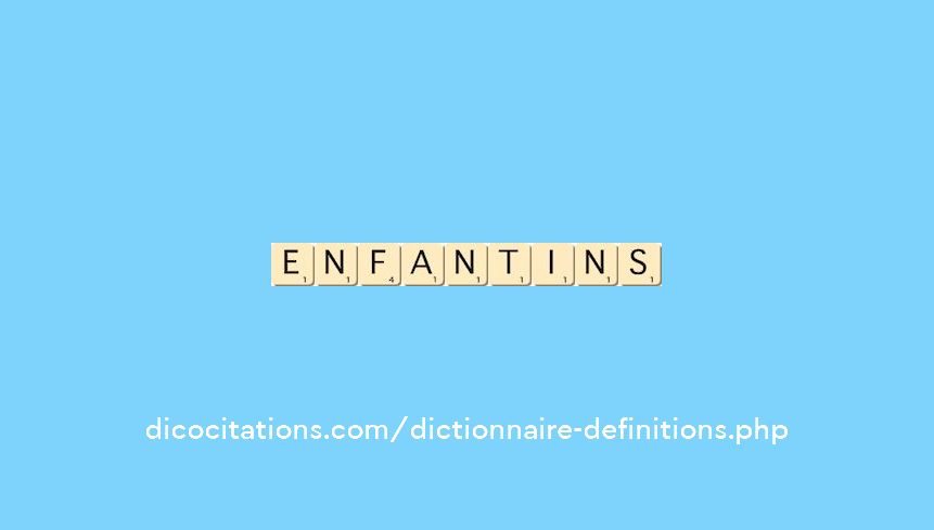 enfantins enfantins