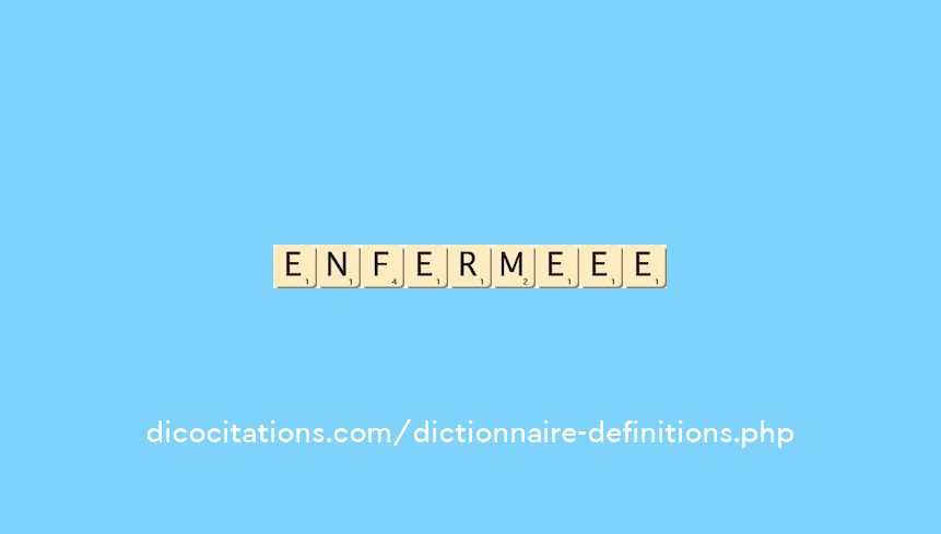 enferme--ee