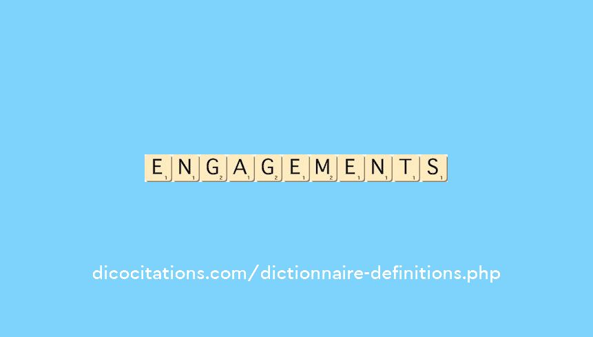 engagements engagements