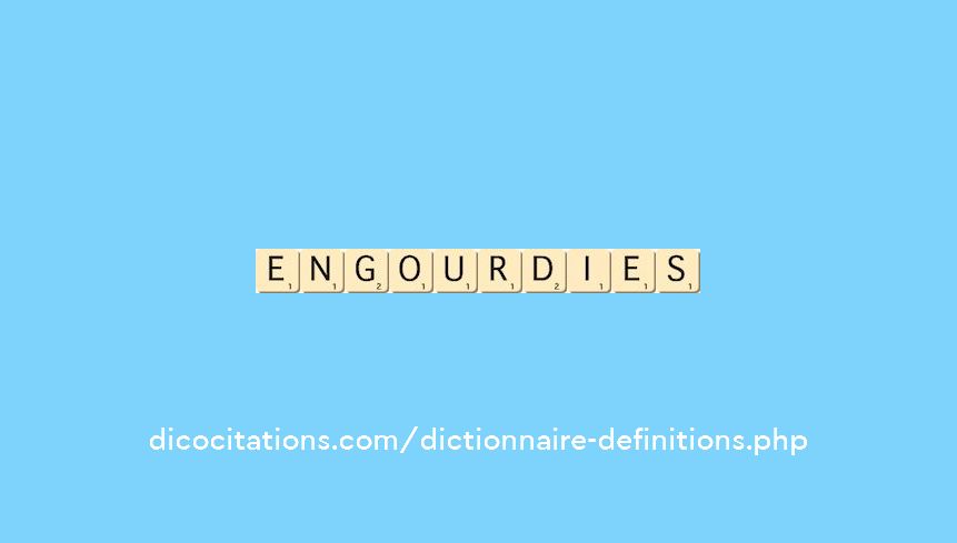 engourdies engourdies