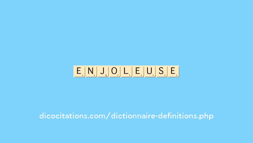 enjoleuse enjoleuse