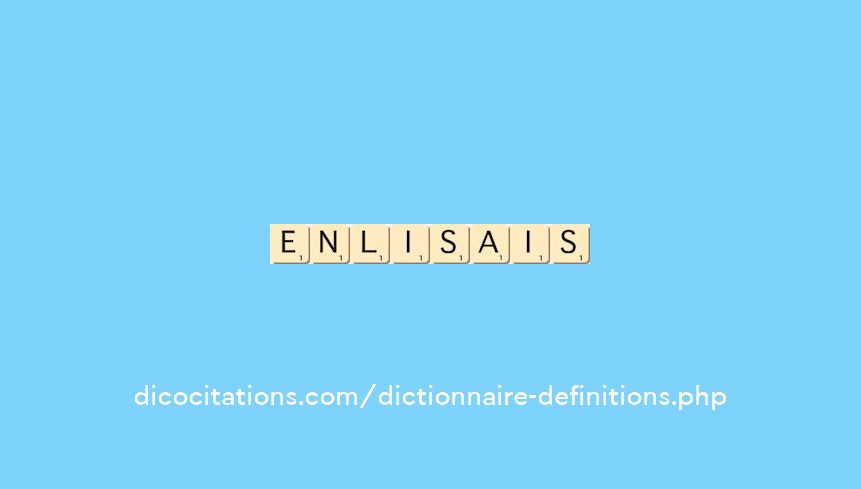 enlisais