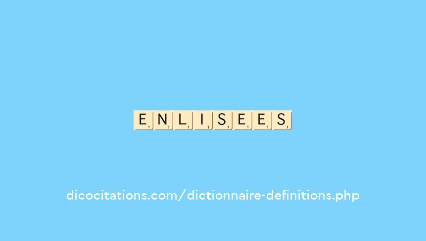 enlisees