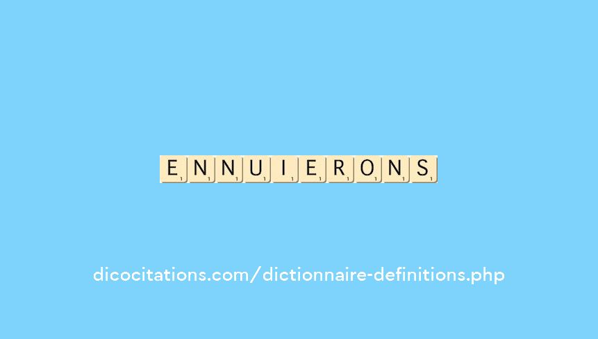 ennuierons