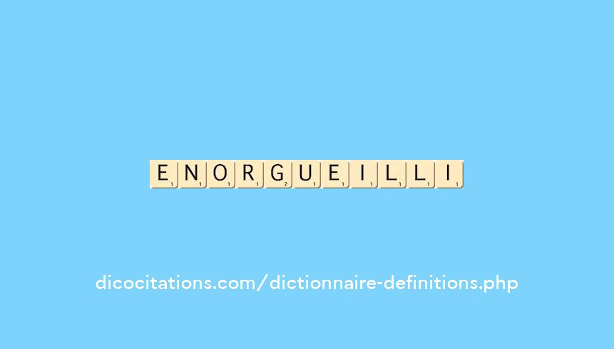 enorgueilli
