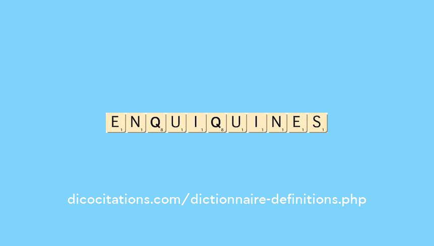 enquiquines