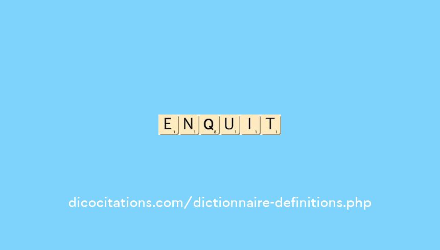 enquit