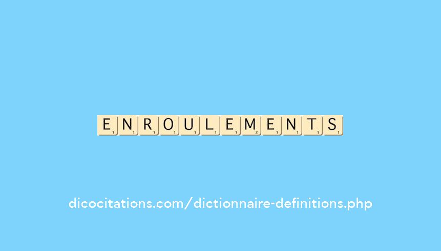 enroulements enroulements