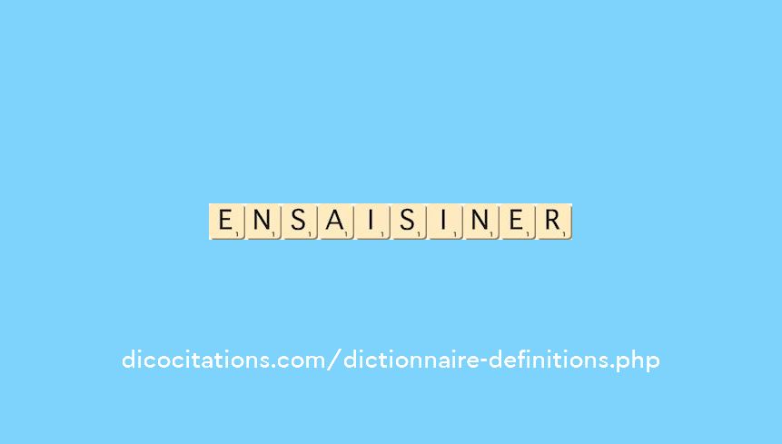 ensaisiner