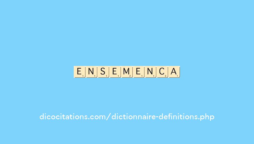 ensemenca ensemenca