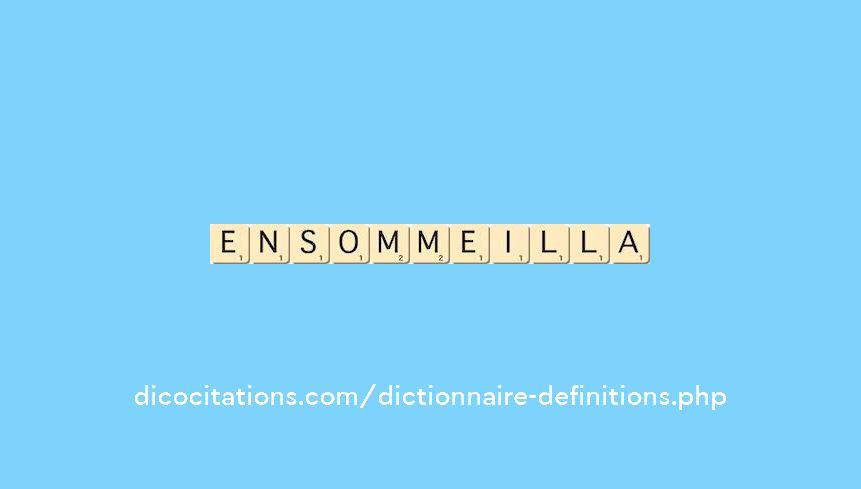 ensommeilla
