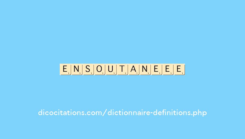 ensoutane--ee