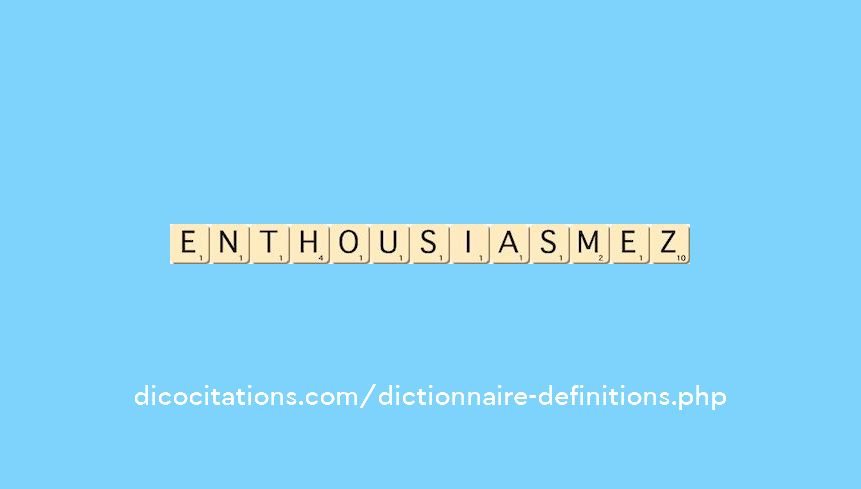 enthousiasmez enthousiasmez