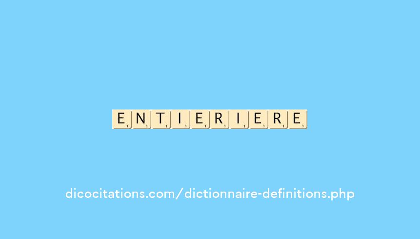entier--iere
