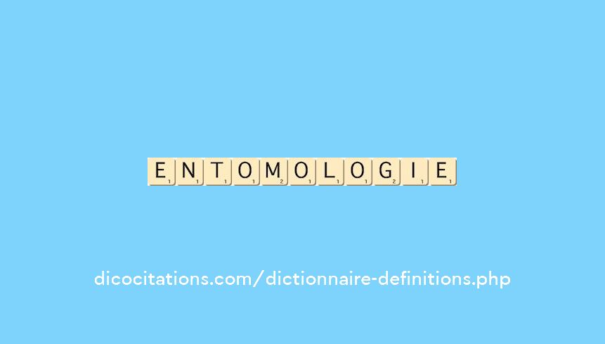 entomologie entomologie
