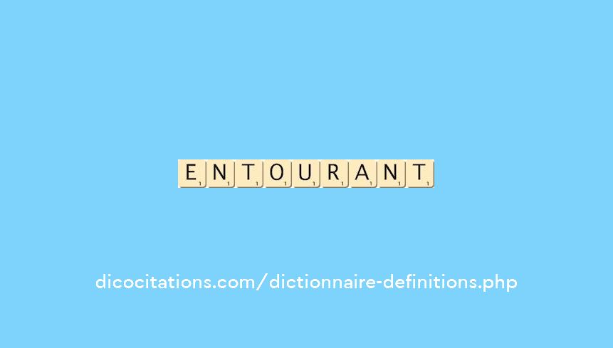 entourant