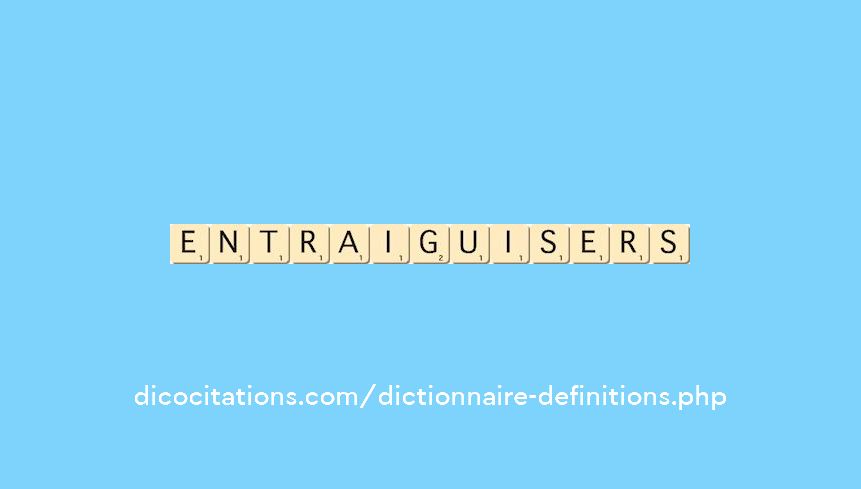 entr-aiguiser--s--