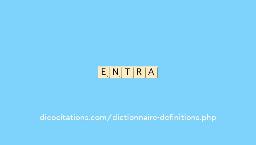 entra entra