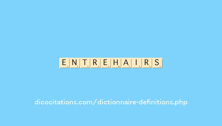 entre-hair--s--