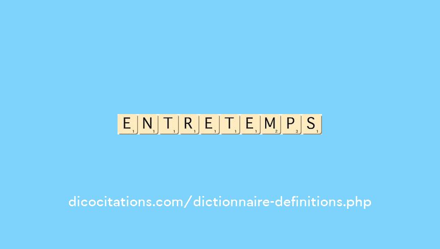 entre-temps