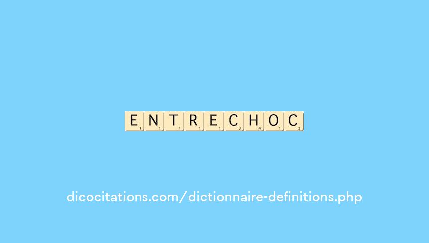 entrechoc entrechoc