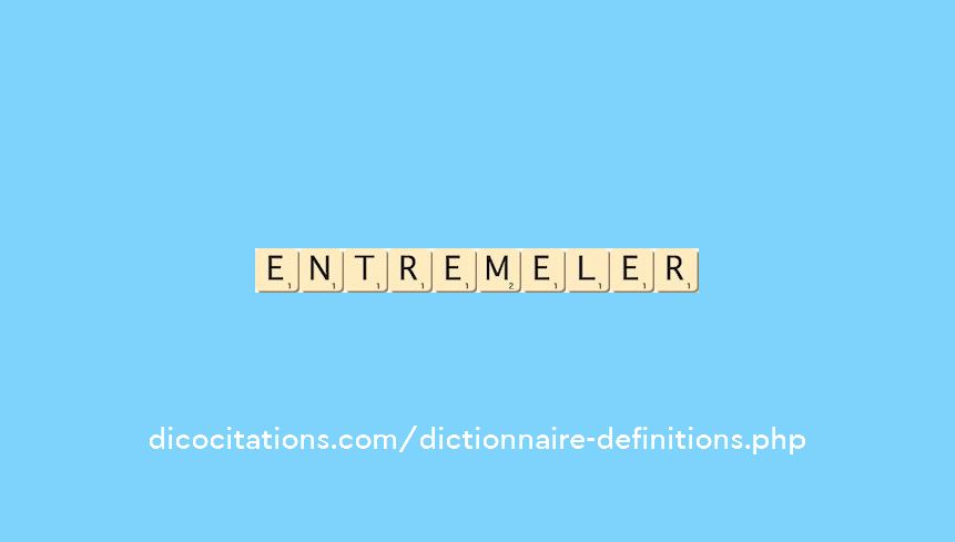entremeler