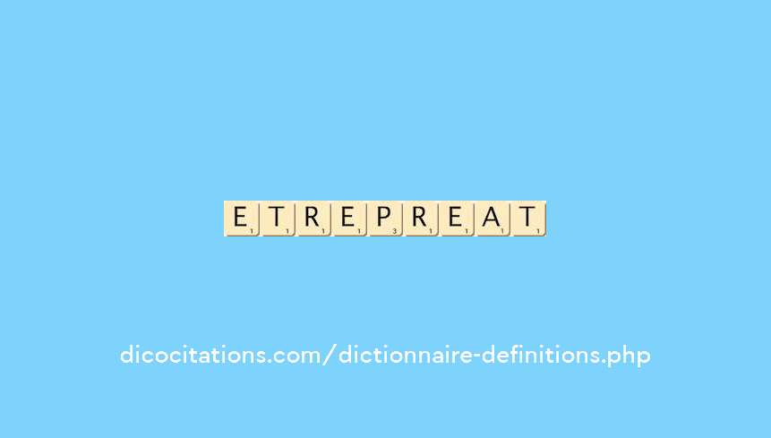 entreprenant entreprenant